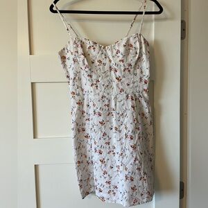 REFORMATION Linen Mini Dress